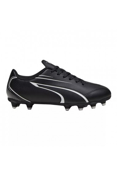 Ghete fotbal copii puma vitoria jr fg negru