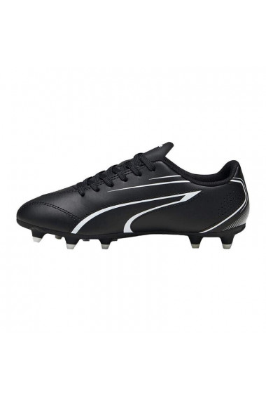 Ghete fotbal copii puma vitoria jr fg negru