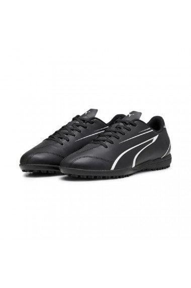 Ghete fotbal copii puma vitoria jr tf negru