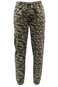 Pantaloni barbati game technical apparel jogger digital woodland verde