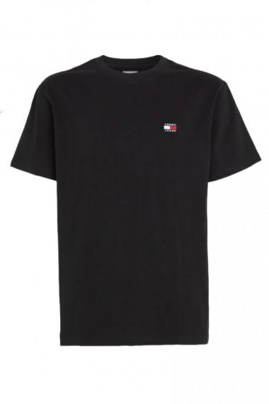 Tricou barbati slim fit tommy jeans negru