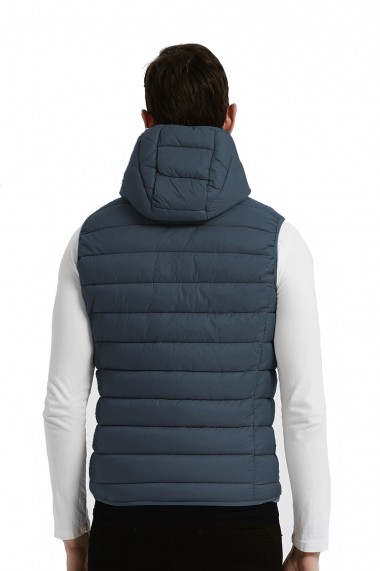 Vesta cu gluga barbati kymaxx ralph 700-26 bleumarin