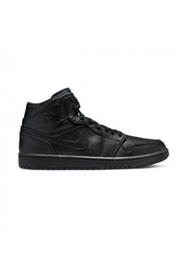 Pantofi nike air jordan mid 1 negru