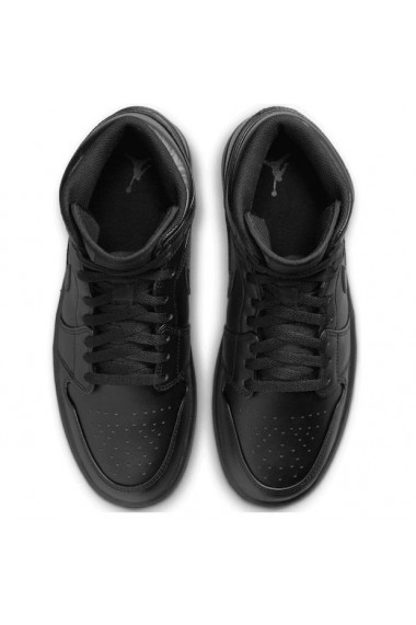 Pantofi nike air jordan mid 1 negru