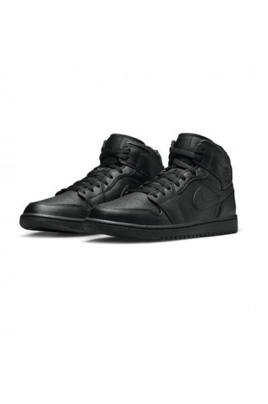 Pantofi nike air jordan mid 1 negru