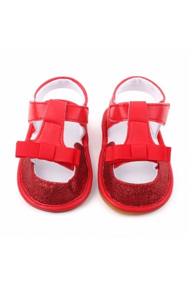 Sandalute rosii pentru fetite