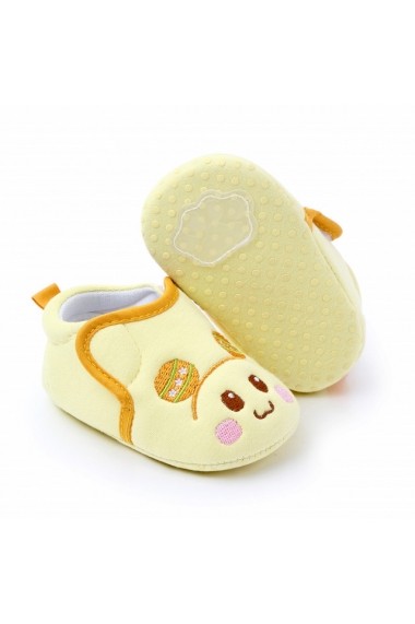Botosei pentru bebelusi - Yellow teddy