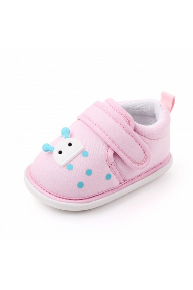Pantofiori roz pentru fetite - Buburuza
