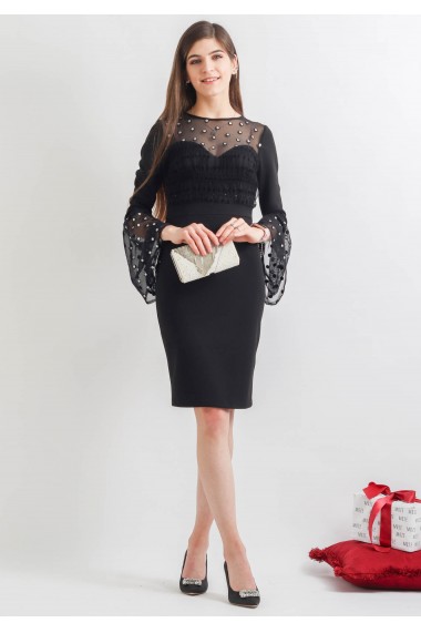 Rochie conica cocktail