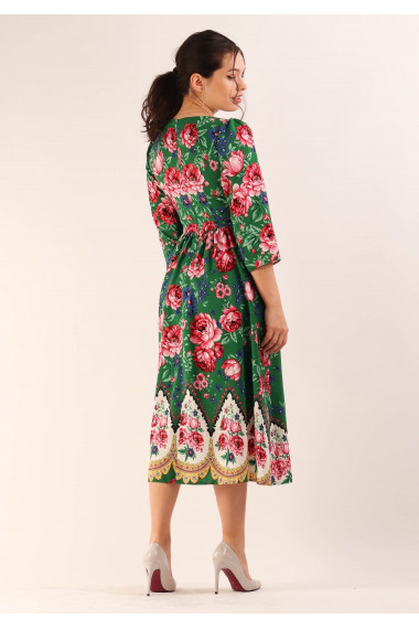 Rochie midi cu crepeu