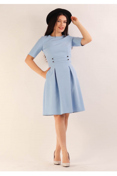 Rochie cu nasturi si curele
