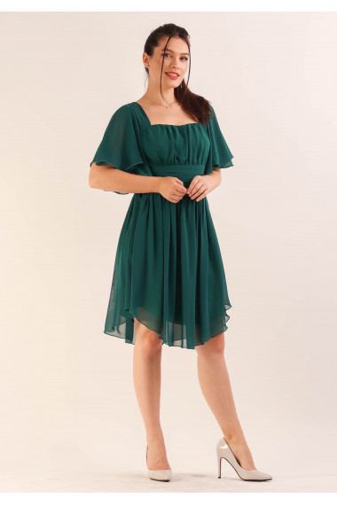 Rochie casual cu cret