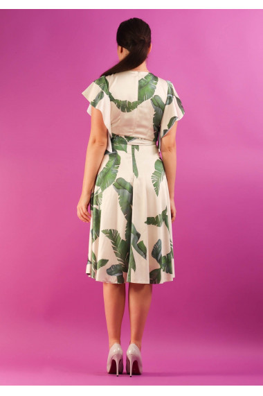 Rochie clos cu pliuri