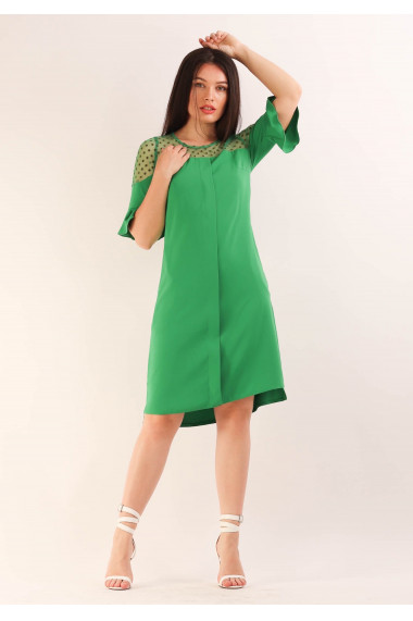 Rochie evazata cu buzunare