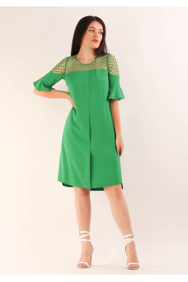 Rochie evazata cu buzunare