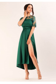 Rochie cu pliuri si crepeu