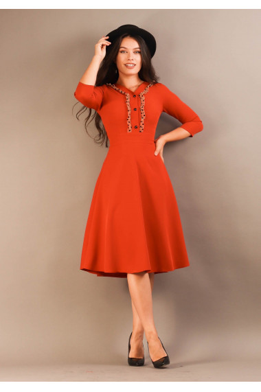 Rochie clos cu nasturi