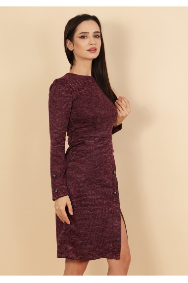 Rochie conica cu crepeu