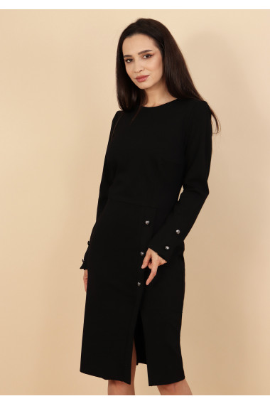 Rochie conica cu crepeu