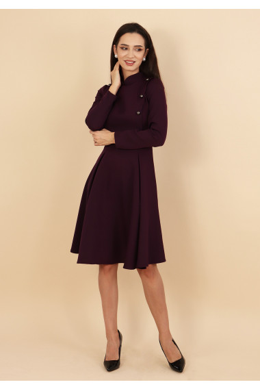 Rochie clos cu guler tip tunica