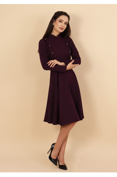 Rochie clos cu guler tip tunica
