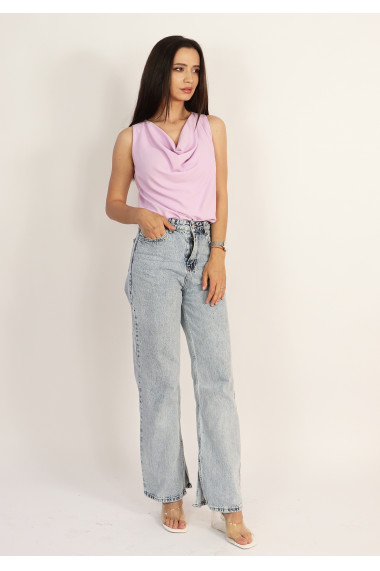 Bluza eleganta cu decolteu drapat