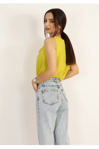Bluza eleganta cu decolteu drapat