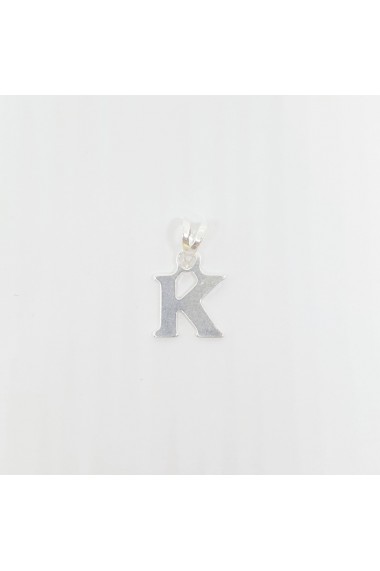 Pandantiv initiala Litera K din argint