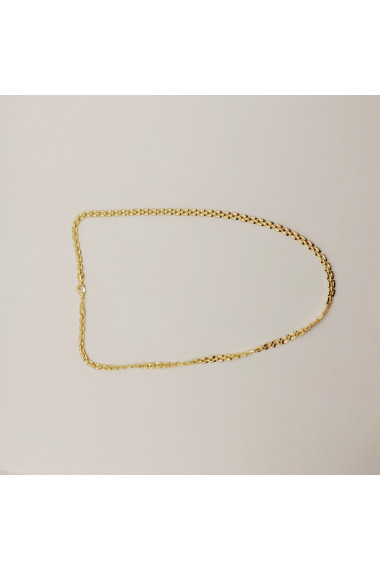 Lant barbatesc placat cu aur Fancy Chain - 50 cm