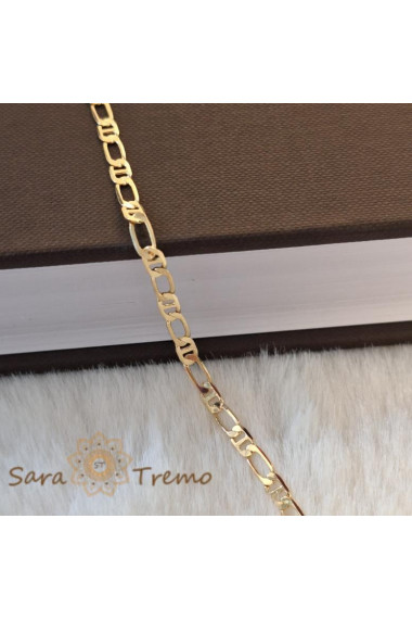 Bratara model nou placata cu aur 18K 19 cm