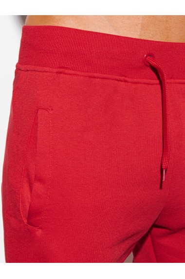 Pantaloni de trening barbati P928 - rosu