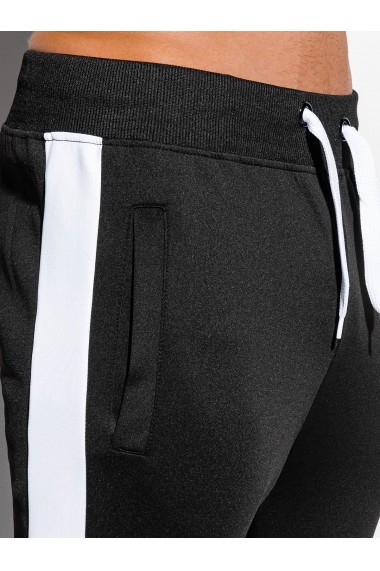 Pantaloni de trening barbati P963 - negru