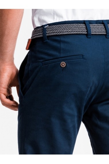 Pantaloni premium casual barbati  P830 albastru