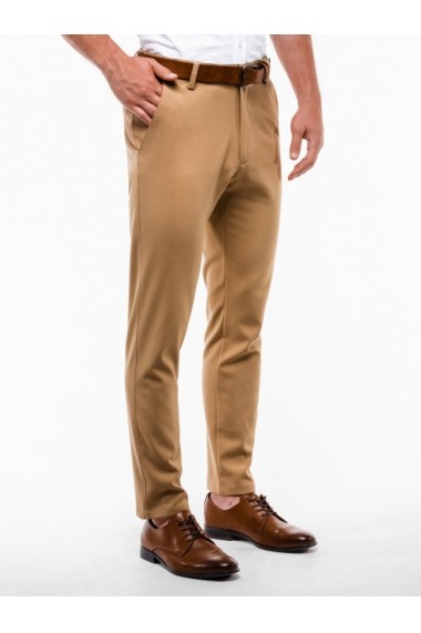 Pantaloni premium casual barbati  P832 camel