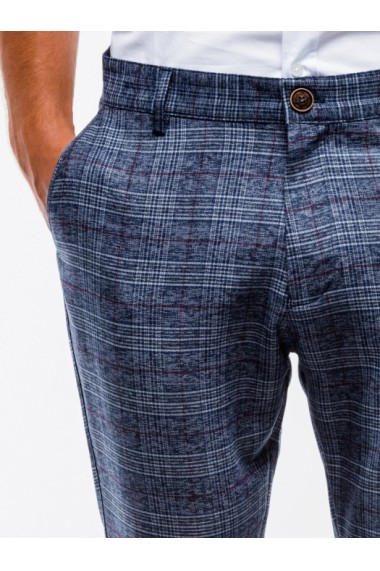 Pantaloni premium barbati  P848 bleumarin