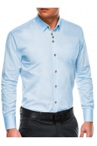 Camasa eleganta barbati K302 - albastru-deschis