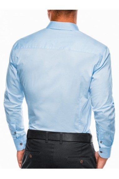Camasa eleganta barbati K302 - albastru-deschis