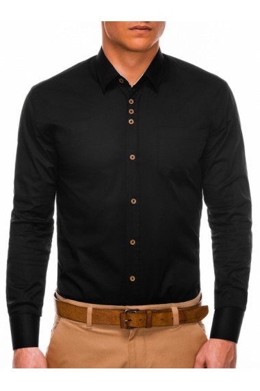 Camasa eleganta barbati K302 - negru