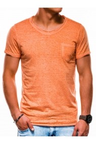 Tricou barbati S1051 - portocaliu