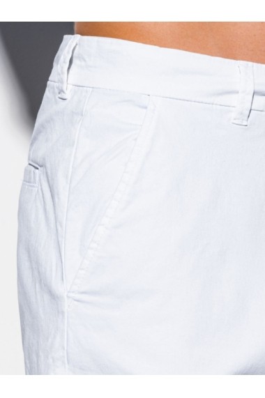 Pantaloni scurti premium barbati W243 - alb