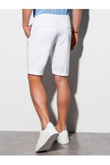 Pantaloni scurti premium barbati W243 - alb