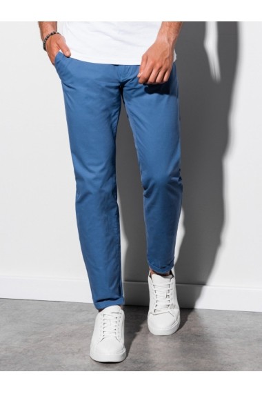 Pantaloni premium casual barbati - P894-albastru