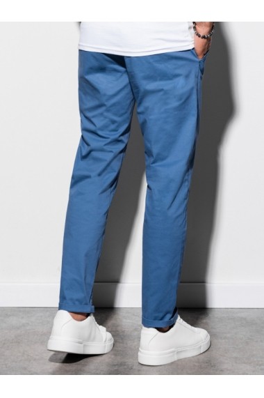 Pantaloni premium casual barbati - P894-albastru
