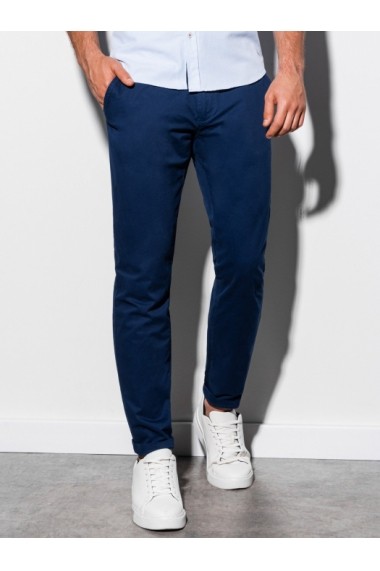 Pantaloni premium casual barbati - P894-bleumarin