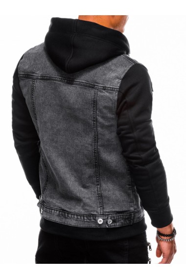 Jacheta de blugi barbati C322 - negru