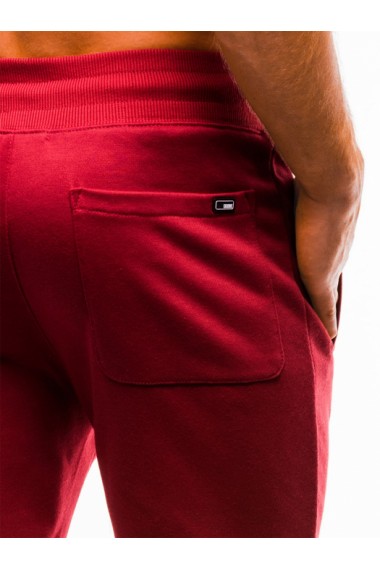 Pantaloni de trening barbati - P866-rosu