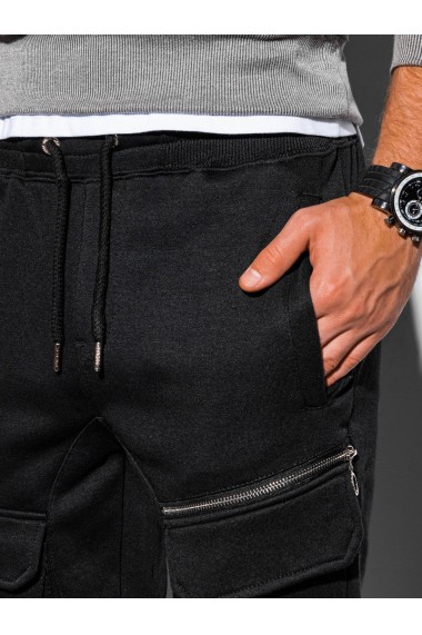 Pantaloni de trening barbati - P905 - negru