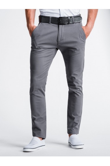 Pantaloni premium casual barbati - P830-gri