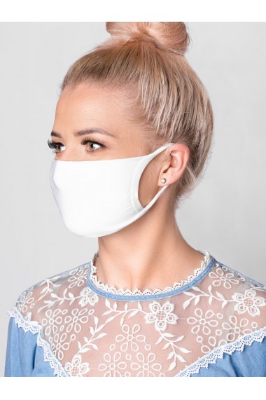 Masca protectie de inalta calitate femei A262 - alb (4 buc)