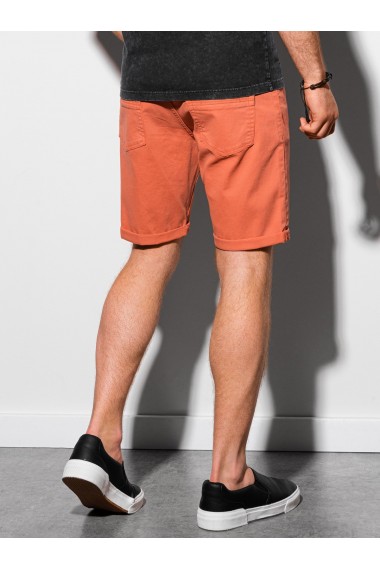 Pantaloni scurti casual barbati W303 - portocaliu